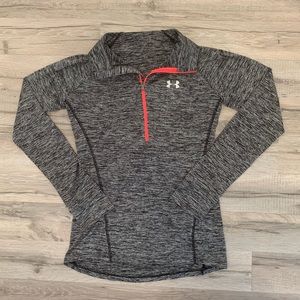UNDER ARMOUR Women’s Quarter Zip Athletic Top XS